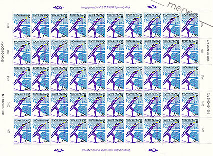 Hiihdon MM 1989, 1,90, arkki 