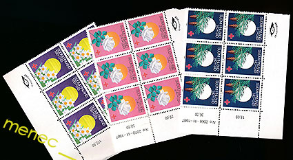 Punainen Risti 1988, numerokuusilot 