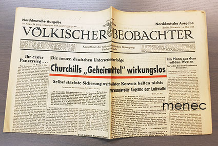 Völkischer Beobachter 14. Mai 1941. Norddeutsche Ausgabe  1941,134