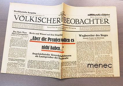 Völkischer Beobachter 15. Mai 1941. Norddeutsche Ausgabe  1941,135