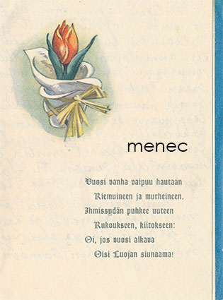 Wendelin, Martta - Vuosi vanha vaipuu hautaan ... 