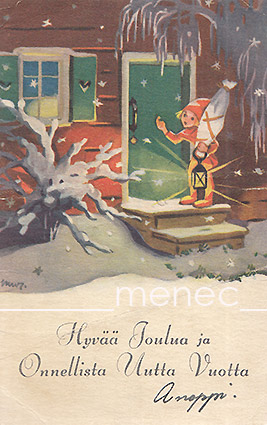 Wendelin, Martta - Tonttu ovella 