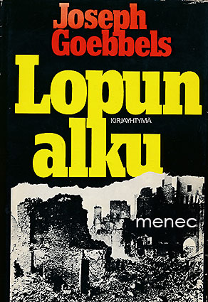 Goebbels, Joseph - Lopun alku 