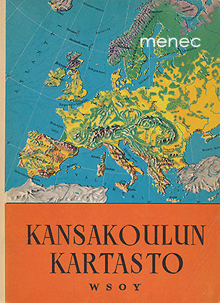 Ulvinen, Arvi & Myrsky, Vilho & Tarmio, Hannu - Kansakoulun kartasto 
