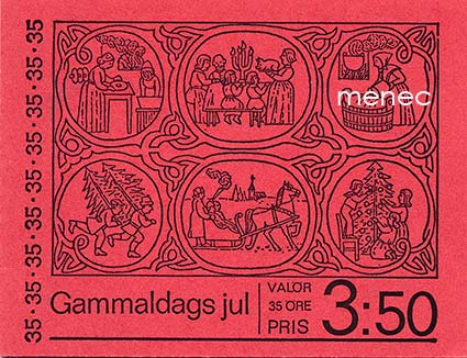 Ruotsi, Gammaldags brev 1971, vihko H249 