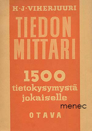 Viherjuuri, H. J. - Tiedonmittari 