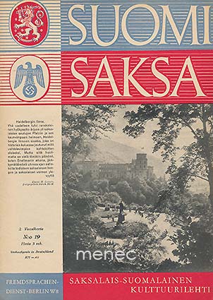 Suomi-Saksa. Saksalais-suomalainen kulttuurilehti  1942,19