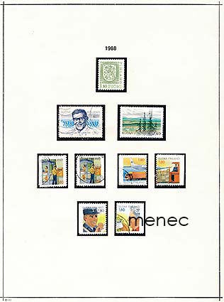 Vuoden 1988 postimerkit, Suomi ja Ahvenanmaa, 34+6 kpl 