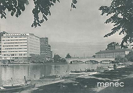 Helsinki, Pitkäsilta, suurikokoinen kortti 