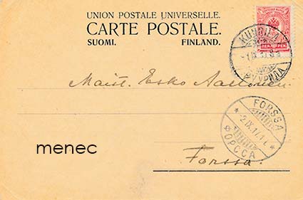 Lauri Pohjanpään kirje 1917 