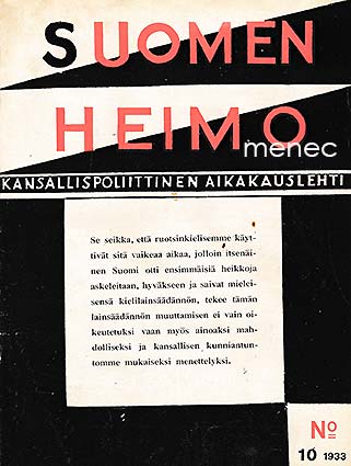 Suomen heimo  1933,0