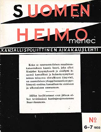 Suomen heimo  1933,6