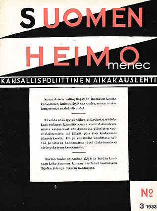 Suomen heimo  1933,3