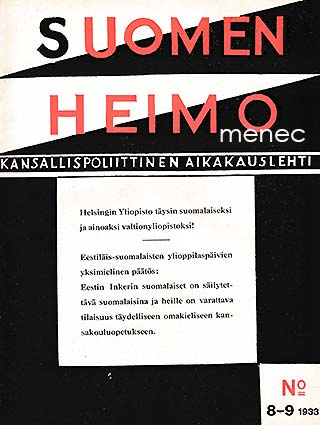 Suomen heimo  1933,8
