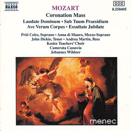 Mozart, Wolfgang Amadeus - Coronation Mass 