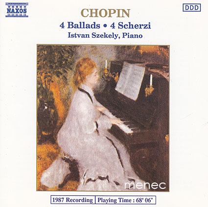 Chopin, Frédéric & Szekely, Istvan - 4 Ballads, 4 Scherzi 