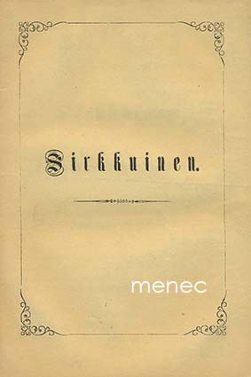 Schmid, Johann Kristoph von - Sirkkuinen 