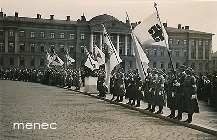 Inaugural ceremonies of the Lotta-Svärd joint festival at Helsinki in 1931 