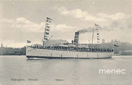 S/S Wellamo, Helsingissä 