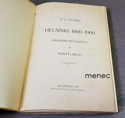 Palmén, E. G. - Helsinki 1800-1900 