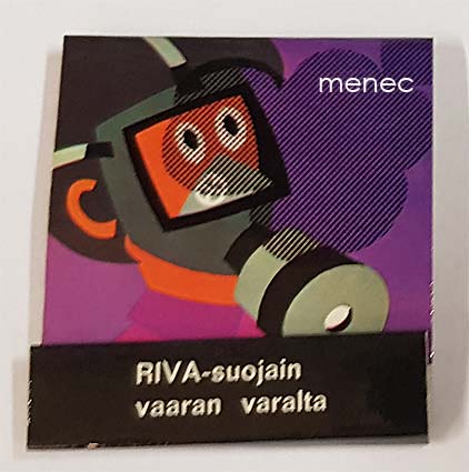 Tulitikkuaski, Riva-suojain vaaran varalta 