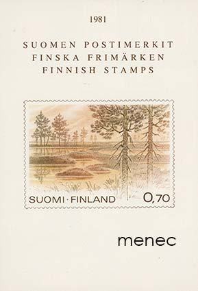 Suomen postimerkit 1981 [vuosilajitelma] 