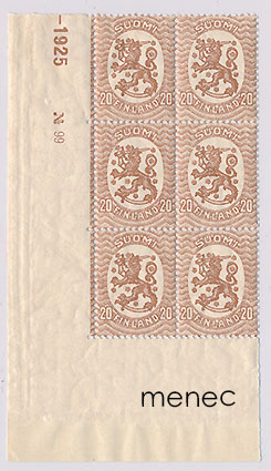 Saarisen malli 1925, 0,20 mk, kuusilo 