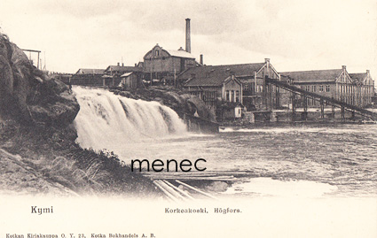 Kymi, Korkeakoski, Högforsin tehdas 