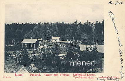 Lempäälä, Lastunen, työväenasuntoja 