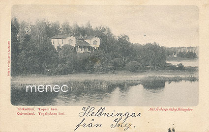 Koivuniemi (Björkudden), Topeliuksen koti 