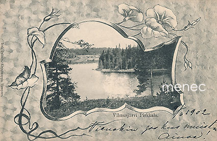Pirkkala, Vihnusjärvi, taidekortti 