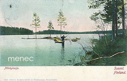 Mäntyharju, kalastaja 