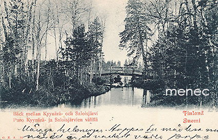 Tammela, Puro Kyynärä- ja Saloisjärvien välillä 