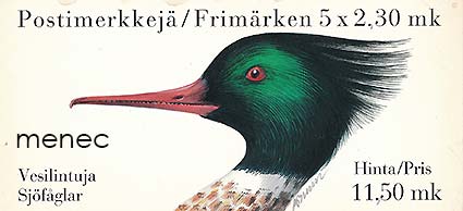 Postimerkkivihko V22, Vesilintuja 