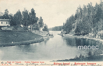 Saimaan kanava, paikka Taipaleen luona 