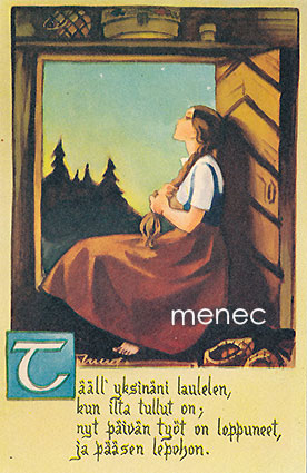 Wendelin, Martta - Tääll' yksinäni laulelen ... 