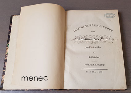 Nilsson, S. - Illuminerade figurer till Skandinaviens Fauna. I [teksti] 
