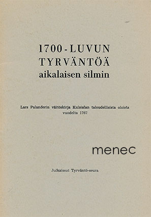 1700-luvun Tyrväntöä aikalaisen silmin 