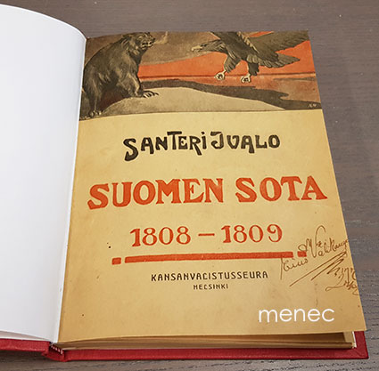 Ivalo, Santeri - Suomen sota 1808–1809 