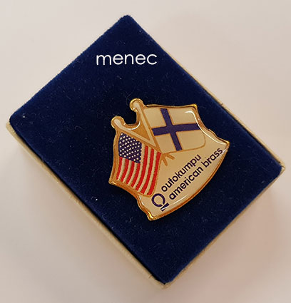 Outokumpu American Brass, pinssi 