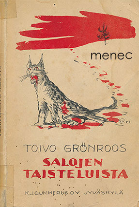 Grönroos, Toivo - Salojen taisteluista 
