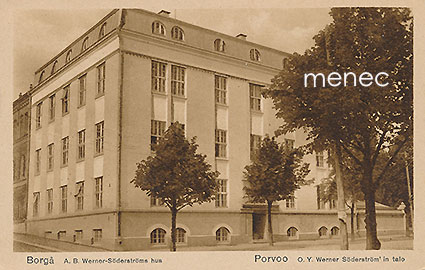 Porvoo, O. Y. Werner Söderström'in talo 