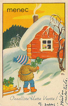 Sjöstedt, Helga - Neliapiloita tuomassa 