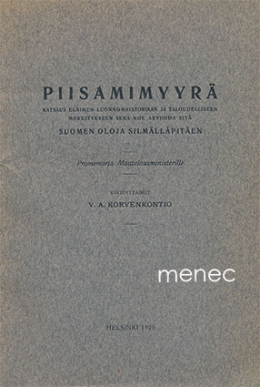 Korvenkontio, V. A. - Piisamimyyrä 