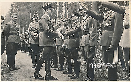 Mannerheimin syntymäpäivät, Hitler tervehtii Dietliä 
