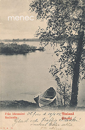 Iisalmi, vene rannalla 