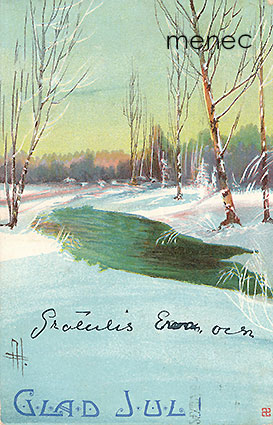 Heickell, Arthur - Talvinen lampi, Glad jul! 