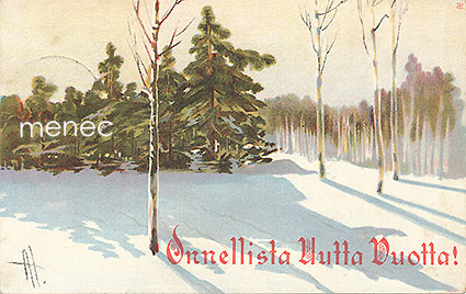 Heickell, Arthur - Talvinen metsä 