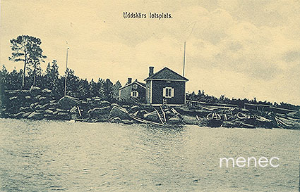 Mustasaari, Uddskärin luotsiasema 