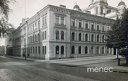 Helsinki, Snellmaninkadun ja Kirkkokadun kulma 